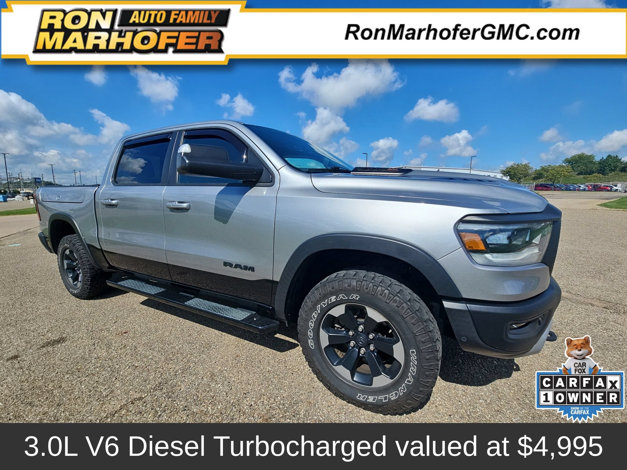 Used 2020 RAM 1500 Rebel w/ Rebel Level 1 Equipment Group