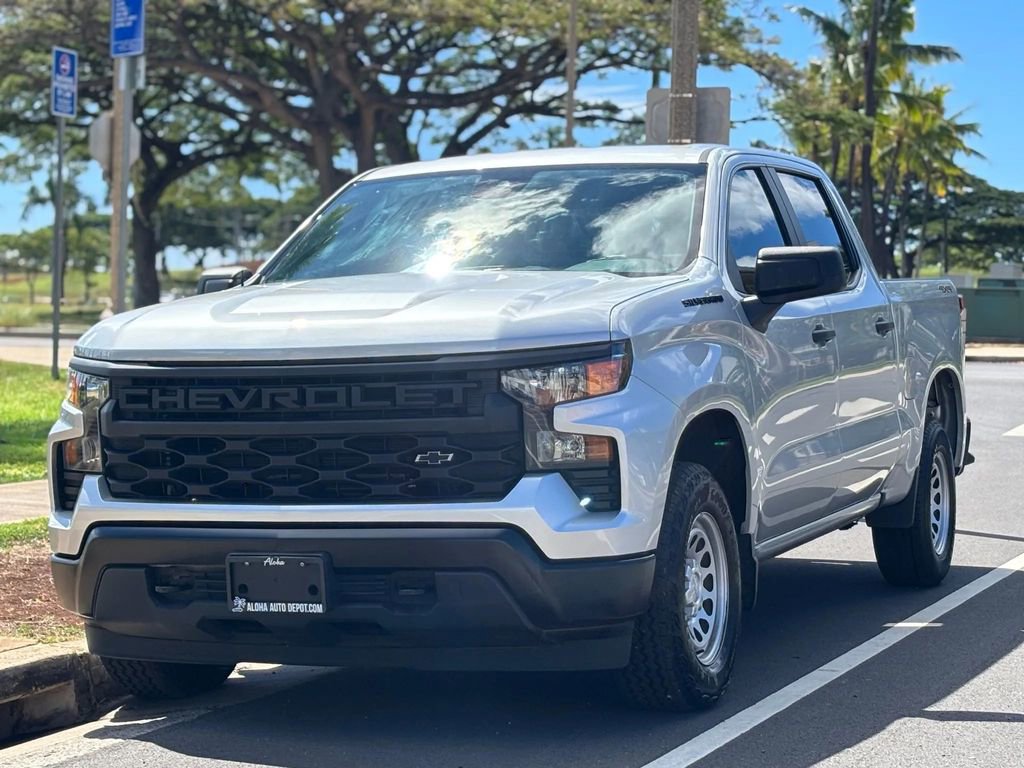 Used 2022 Chevrolet Silverado 1500 W/T w/ LPO, Dark Essentials Package