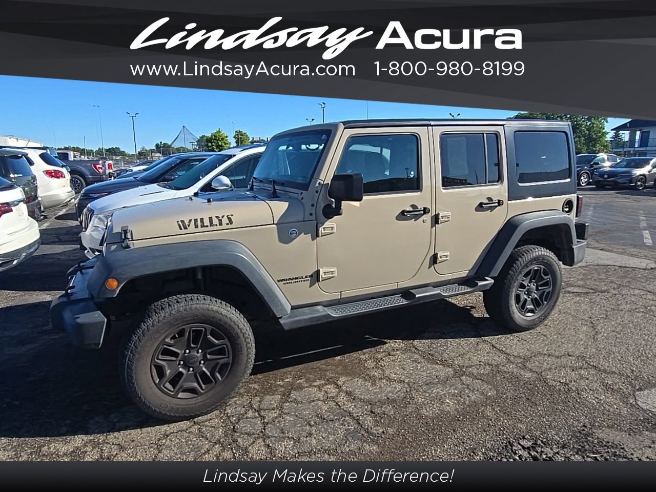 Used 2016 Jeep Wrangler Unlimited Sport AWD/4WD image 2