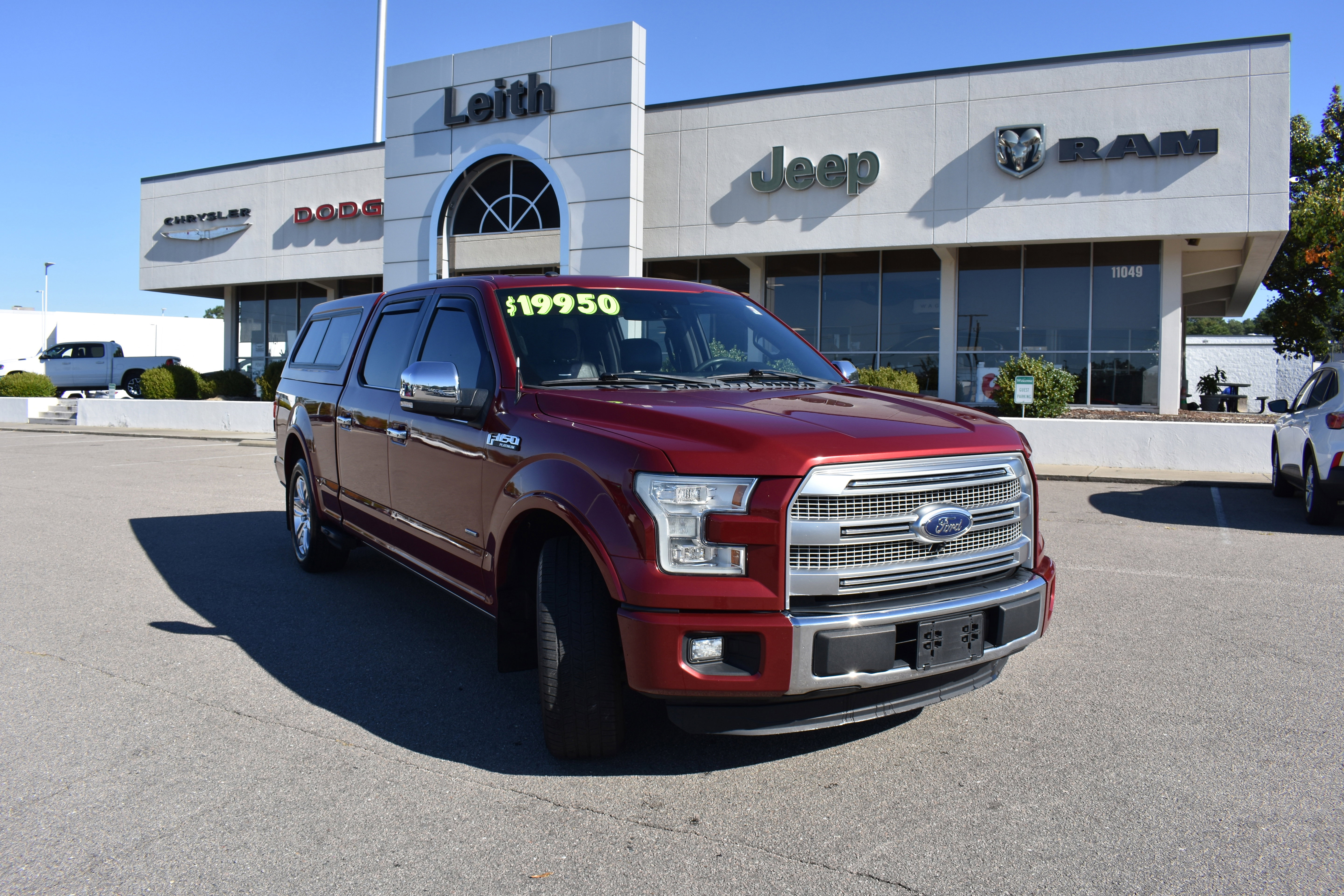 Used 2015 Ford F150 Platinum w/ Equipment Group 701A Luxury
