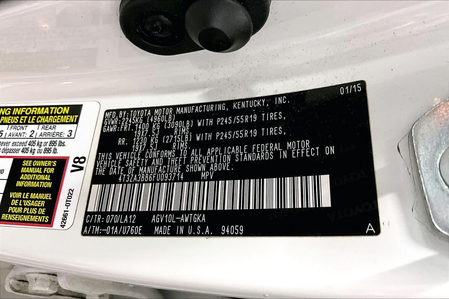 Used 2015 Toyota Venza XLE w/ XLE Premium Package FWD image 35