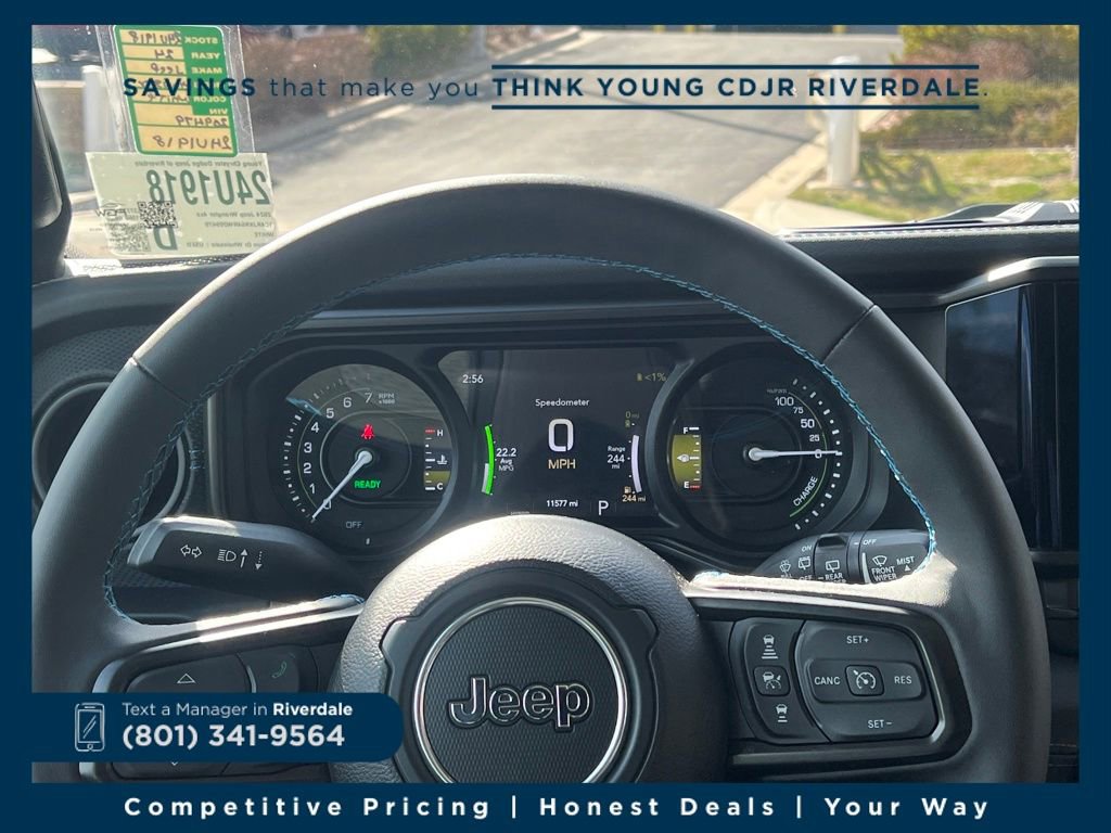 Used 2024 Jeep Wrangler Unlimited Rubicon 4xe w/ Convenience Group image 15