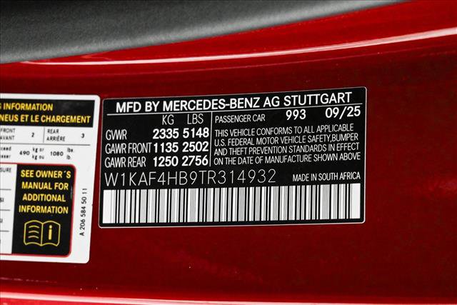 New 2026 Mercedes-Benz C 300 4MATIC Sedan image 27