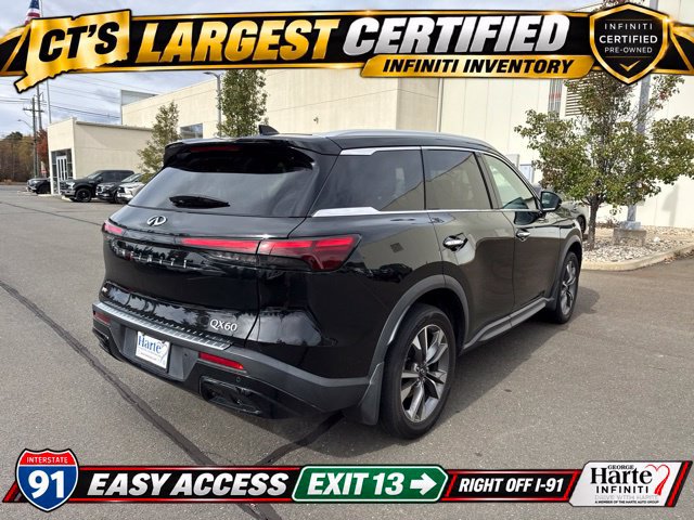 Certified 2023 INFINITI QX60 Luxe w/ Cargo Package AWD/4WD image 3