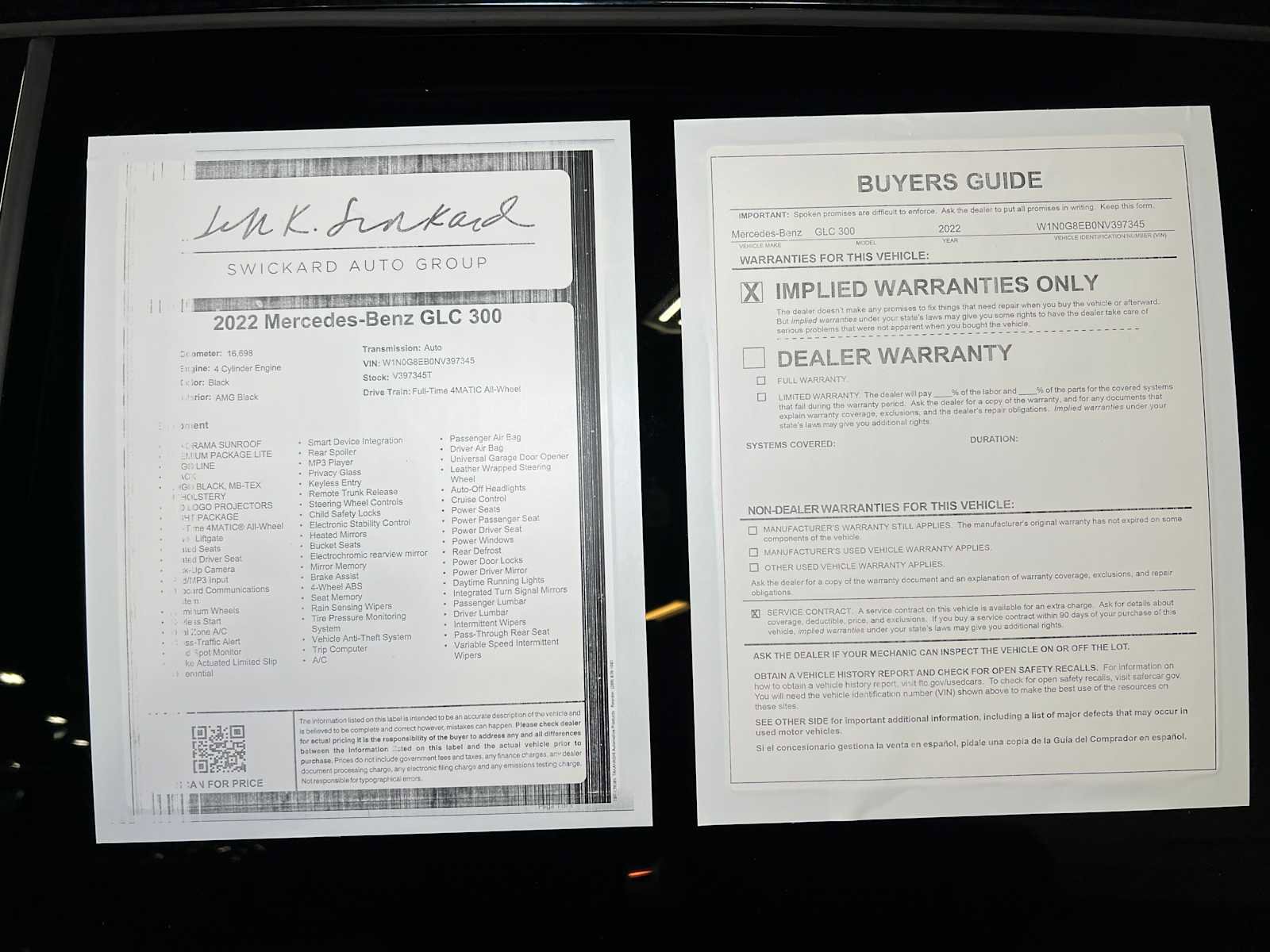 Used 2022 Mercedes-Benz GLC 300 4MATIC image 44