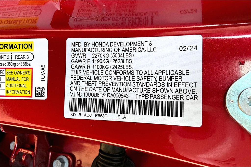 Used 2024 Acura TLX SH-AWD w/ A-SPEC Pkg image 42