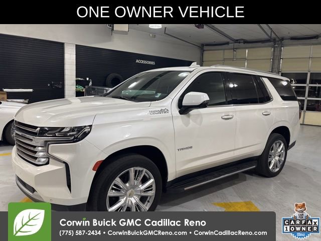 Certified 2021 Chevrolet Tahoe High Country