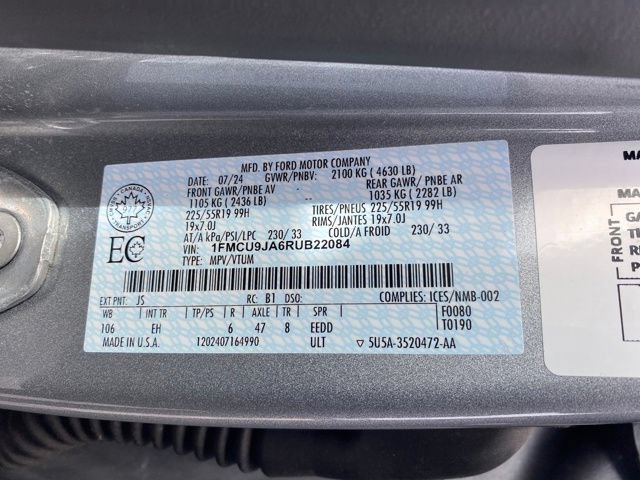 Used 2024 Ford Escape Platinum AWD/4WD image 26