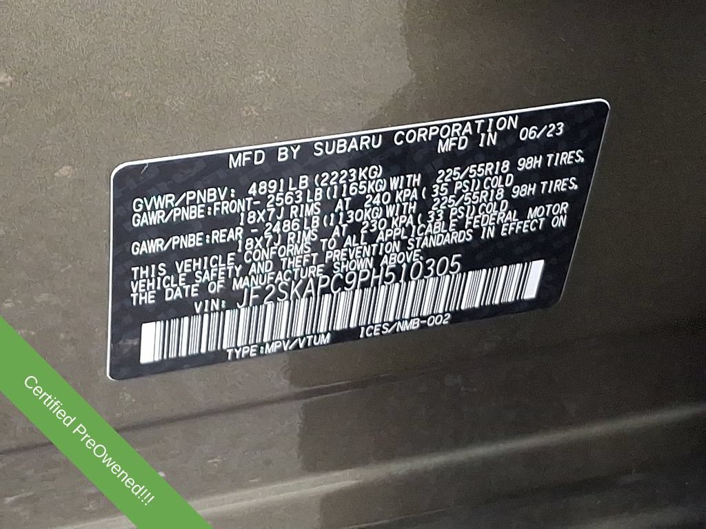 Used 2023 Subaru Forester Limited AWD/4WD image 30