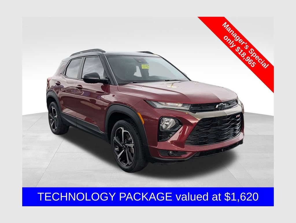 Used 2022 Chevrolet TrailBlazer RS w/ Technology Package AWD/4WD 360° Tour