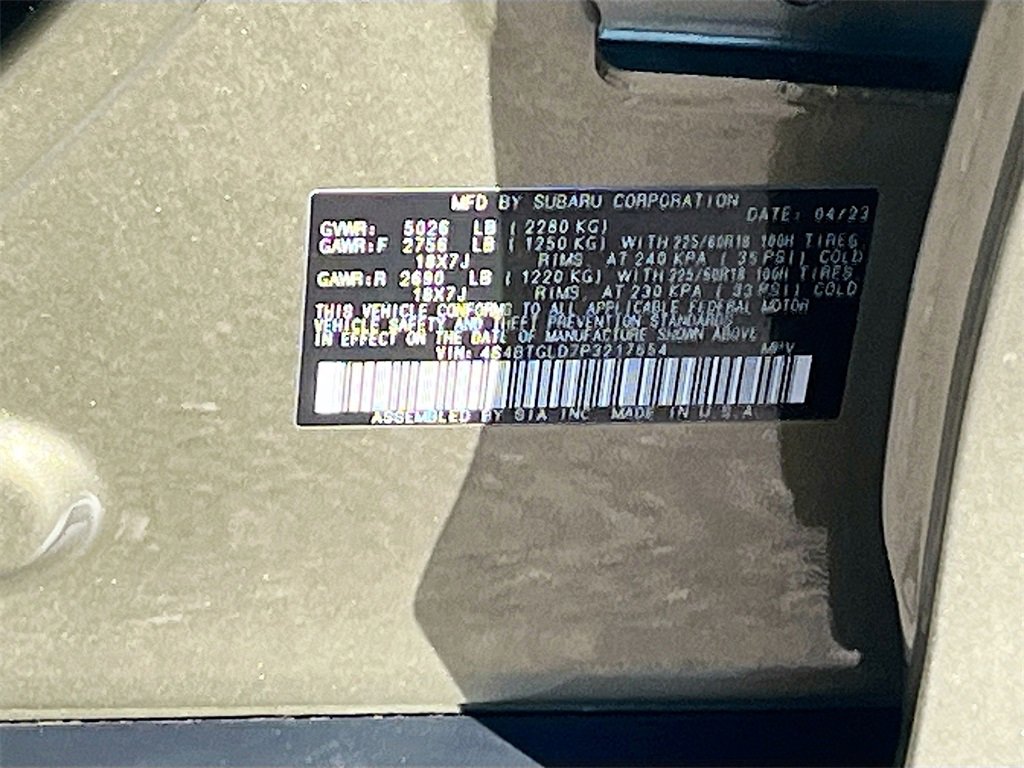 Used 2023 Subaru Outback Onyx Edition XT w/ Tech Package 2 image 34