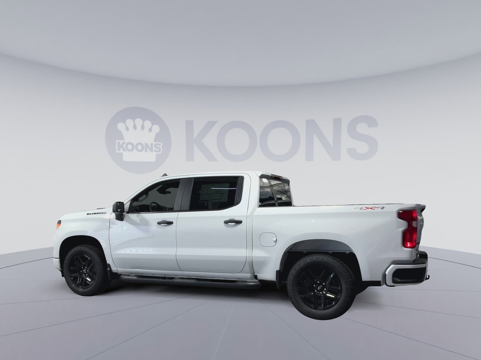 New 2026 Chevrolet Silverado 1500 Custom w/ Turbomax Blackout Package image 8