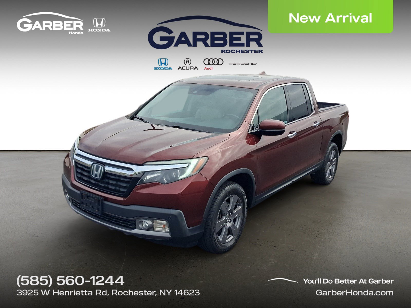 Used 2020 Honda Ridgeline RTL-E