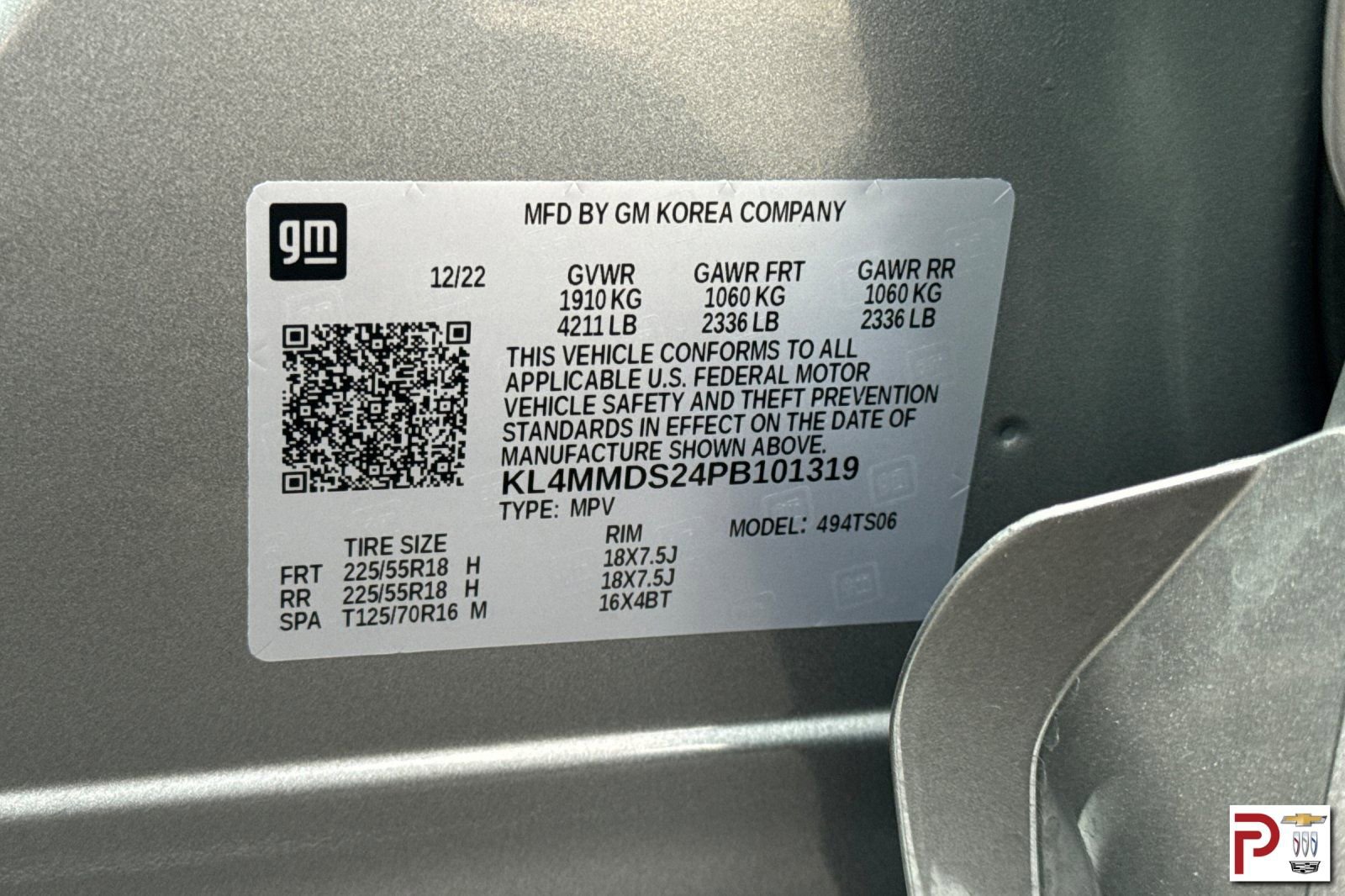 Certified 2023 Buick Encore GX Select w/ Sport Touring Package image 34