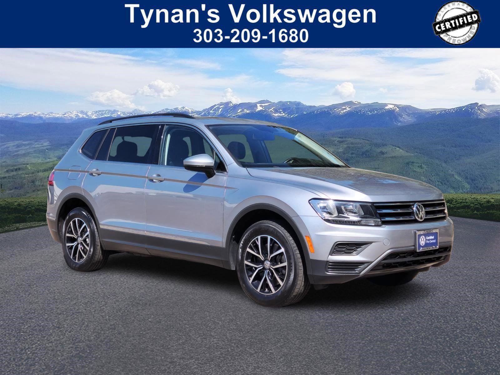 Used 2021 Volkswagen Tiguan SE w/ Panoramic Sunroof Package