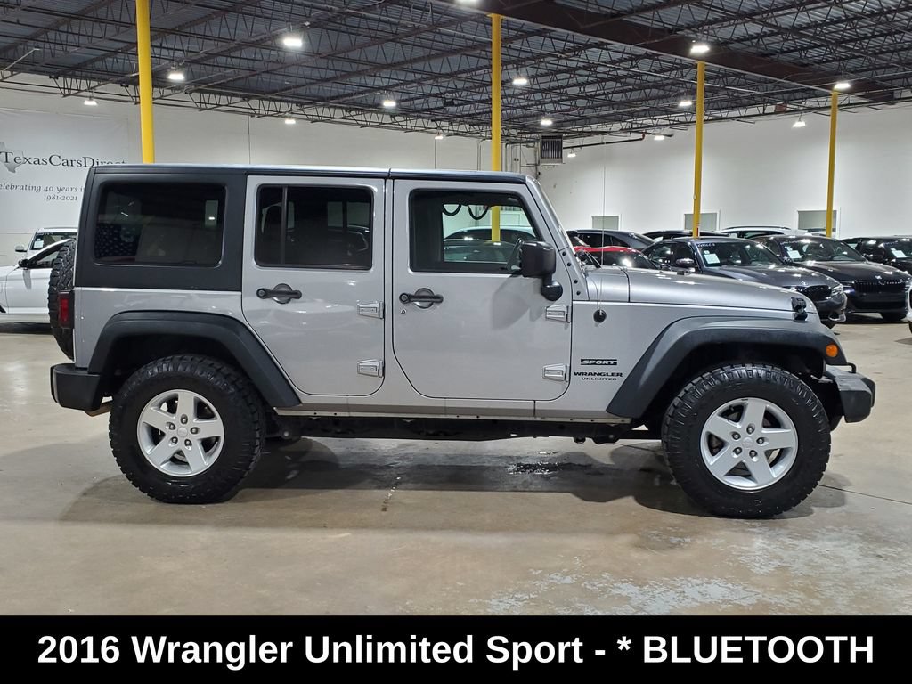Used 2016 Jeep Wrangler Unlimited Sport w/ Quick Order Package 24S AWD/4WD image 5