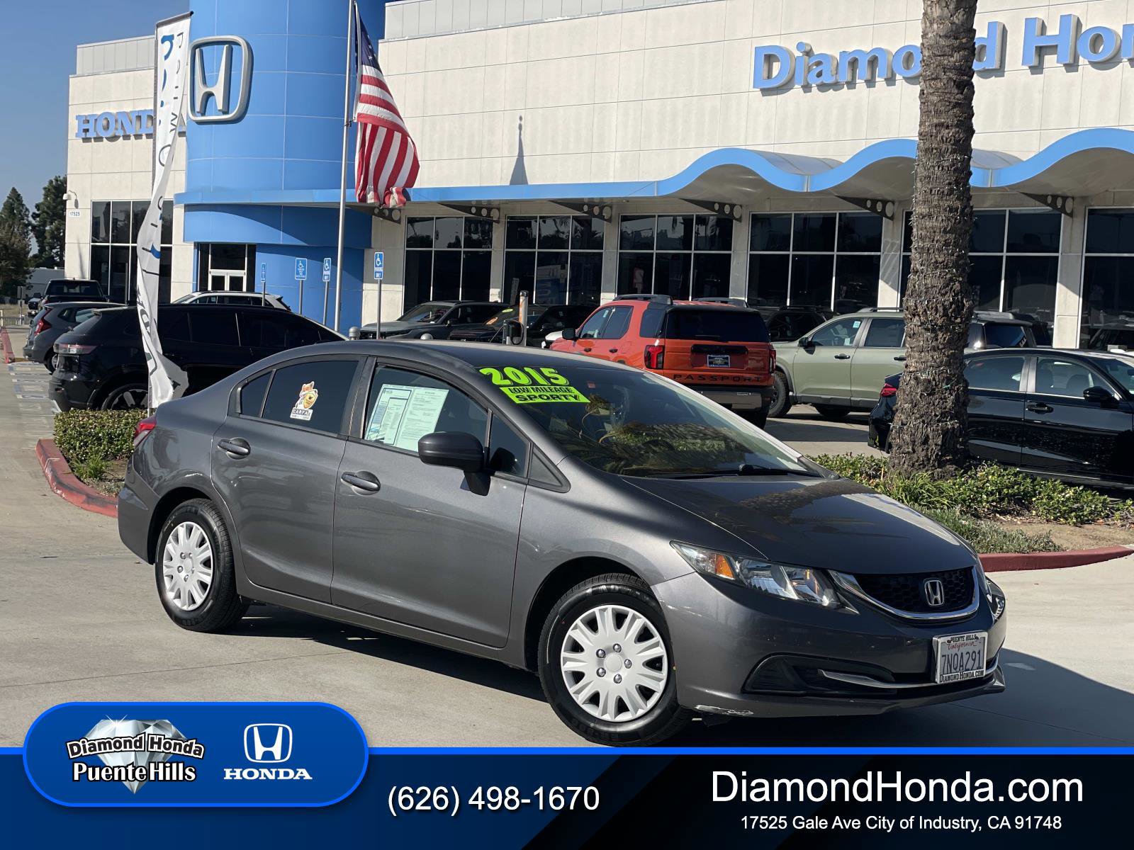 Used 2015 Honda Civic LX