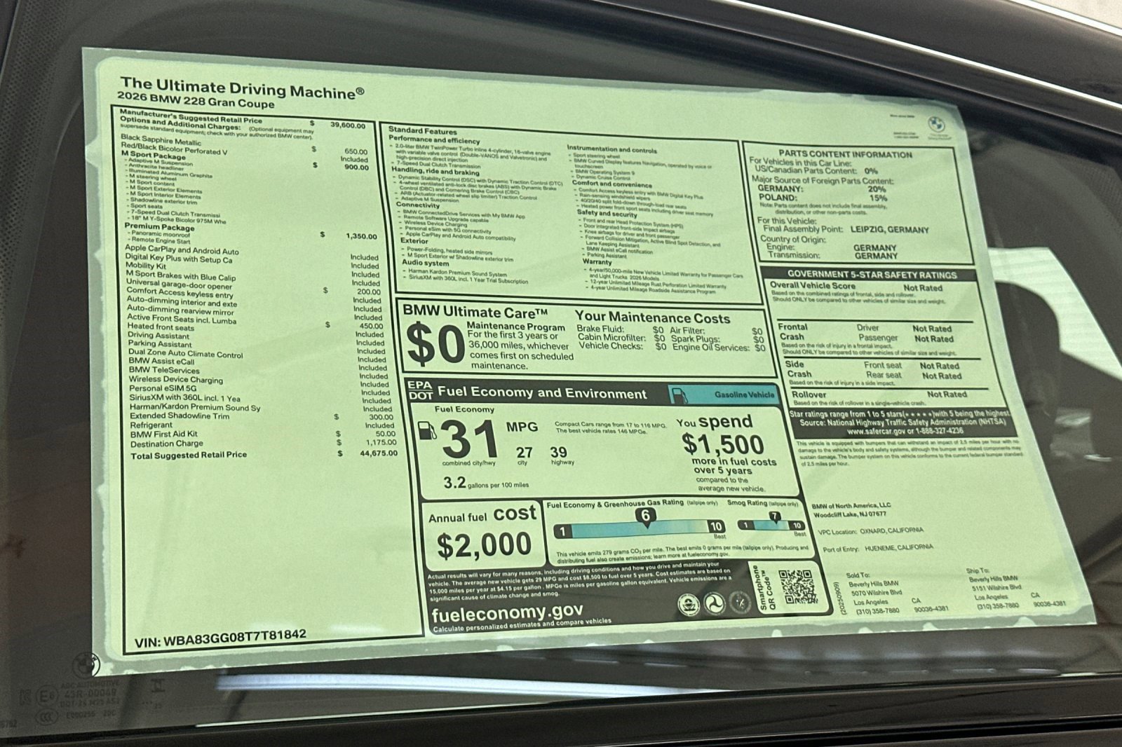 Used 2026 BMW 228i w/ Premium Package FWD image 29