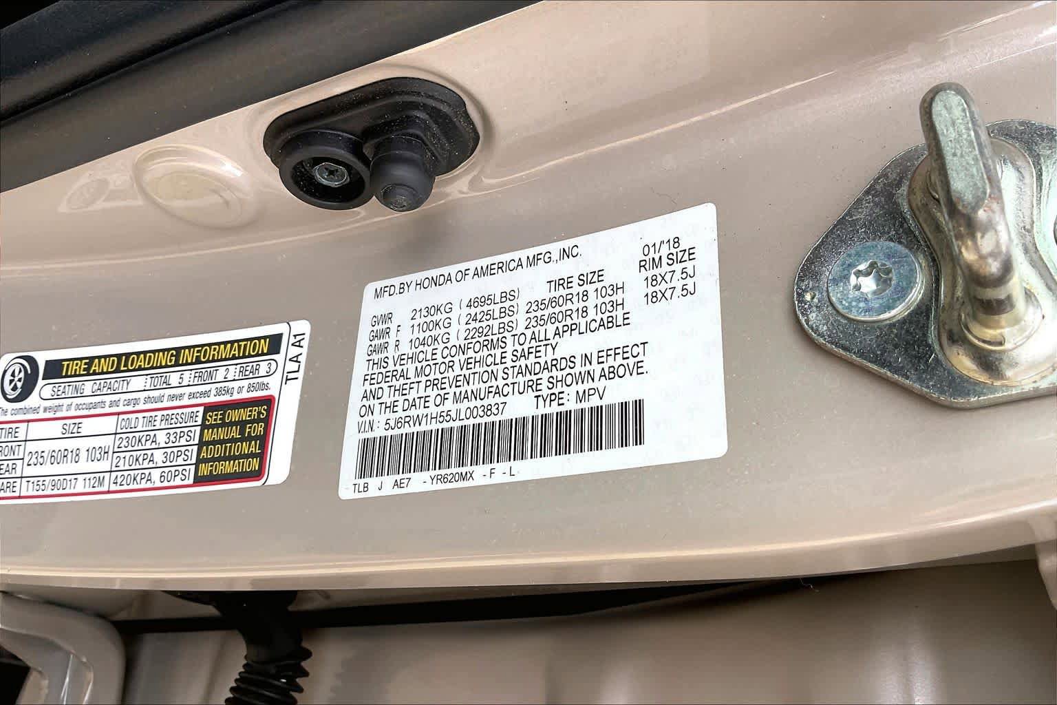 Used 2018 Honda CR-V EX image 38