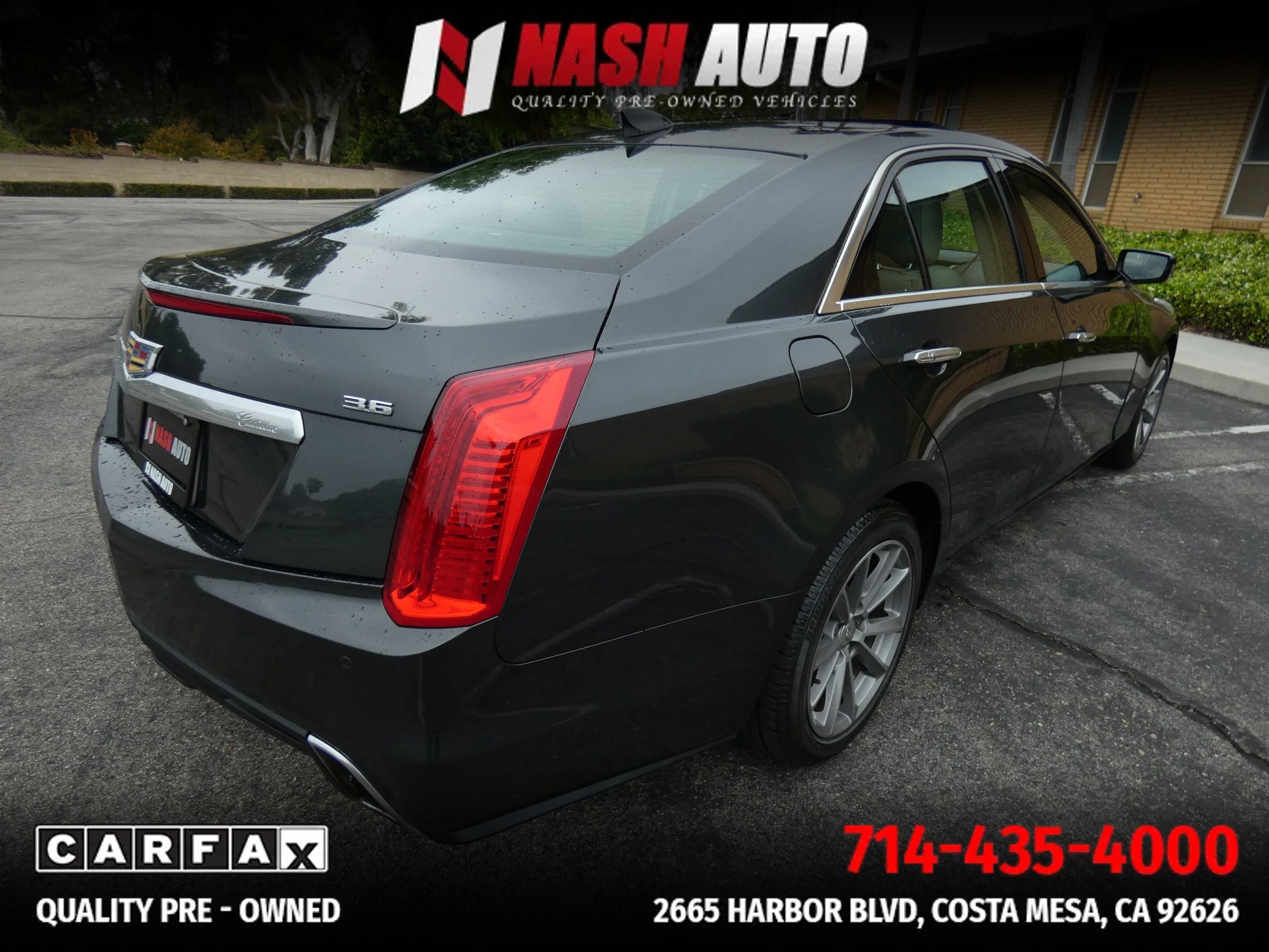 Used 2018 Cadillac CTS Luxury RWD image 8