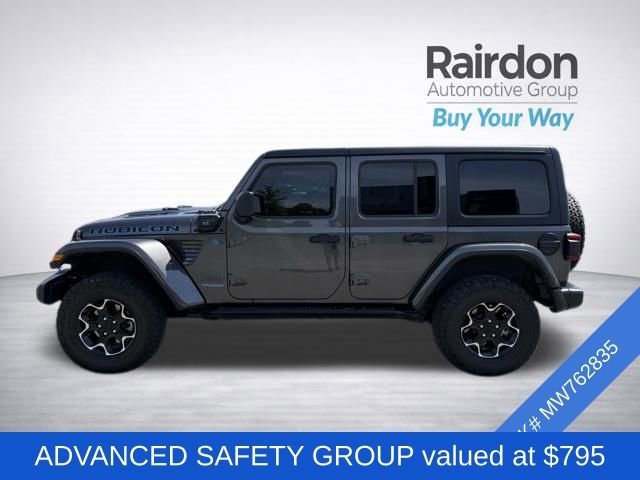 Used 2021 Jeep Wrangler Unlimited Rubicon 4xe w/ Safety Group AWD/4WD image 4
