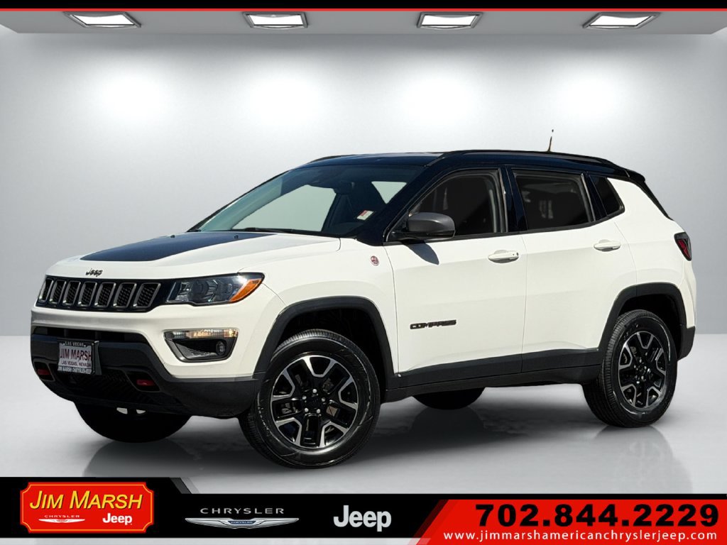Used 2021 Jeep Compass Trailhawk AWD/4WD image 1
