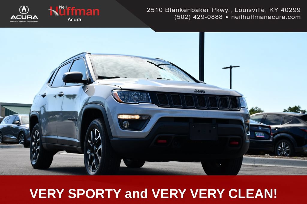 Used 2021 Jeep Compass Trailhawk AWD/4WD image 1