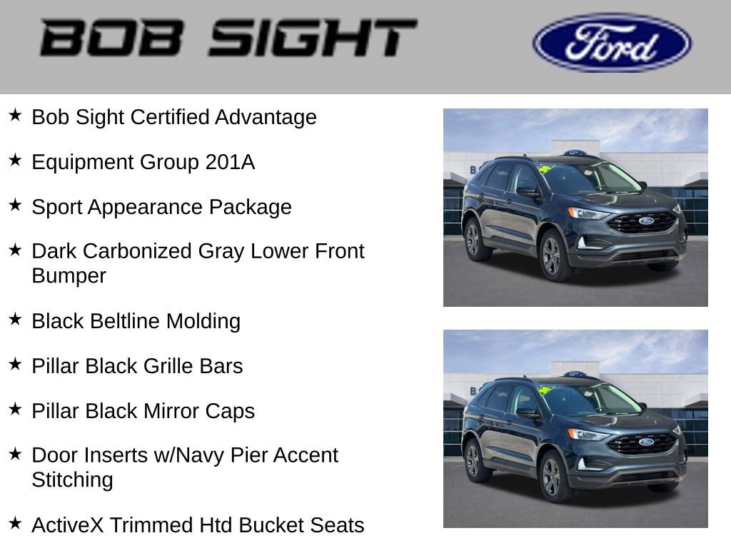 Used 2024 Ford Edge SEL w/ Sport Appearance Package image 3