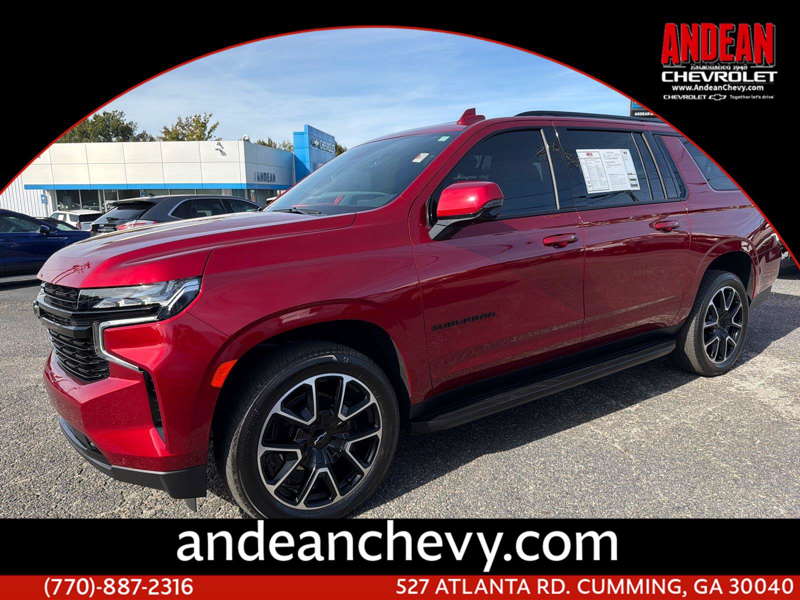 Used 2023 Chevrolet Suburban RST w/ Luxury Package AWD/4WD image 1