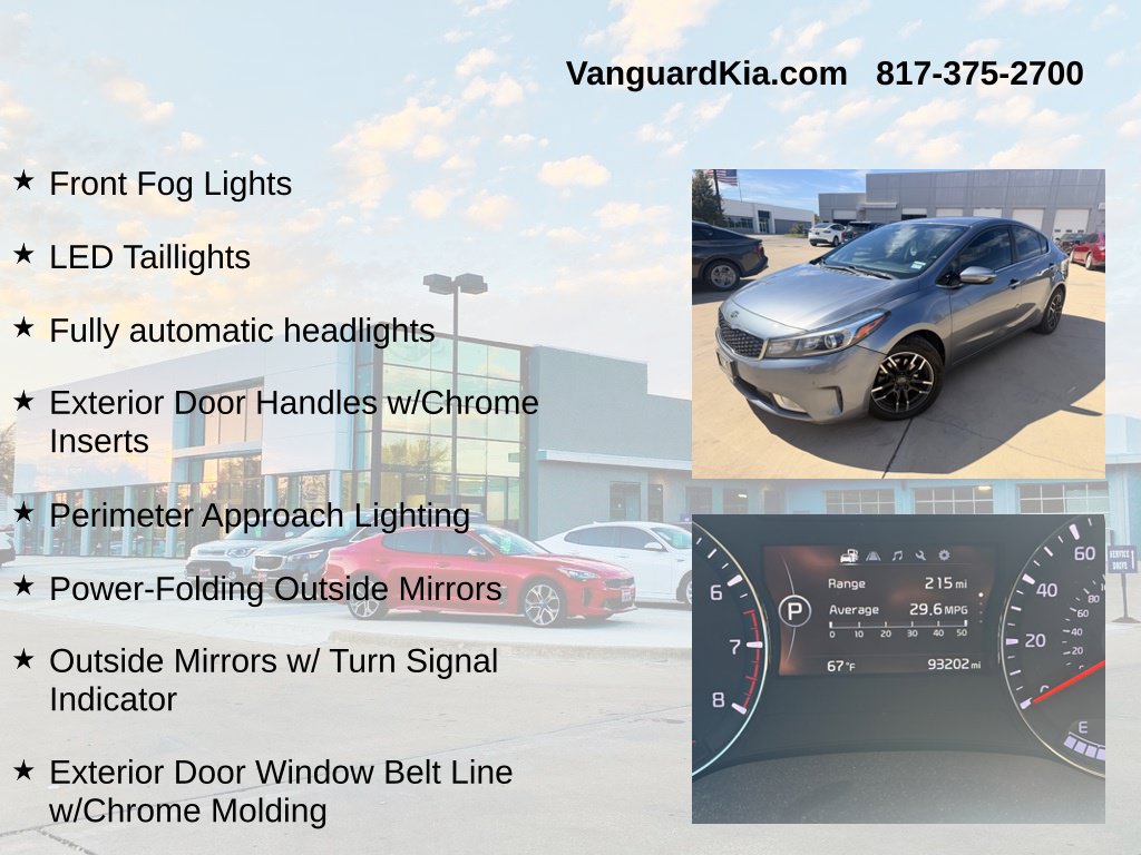 Used 2017 Kia Forte S w/ S Technology Package FWD image 12