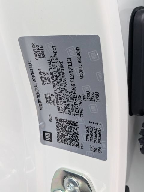 New 2026 Chevrolet Colorado W/T RWD image 36
