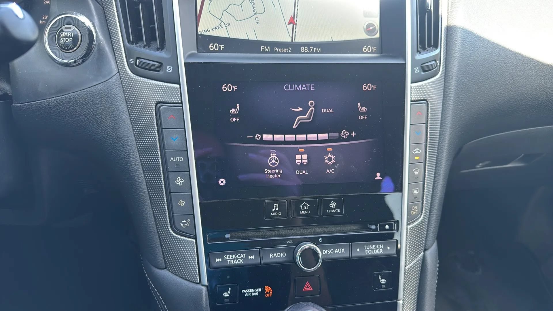 Used 2014 INFINITI Q50 Premium w/ Navigation Package AWD/4WD image 16