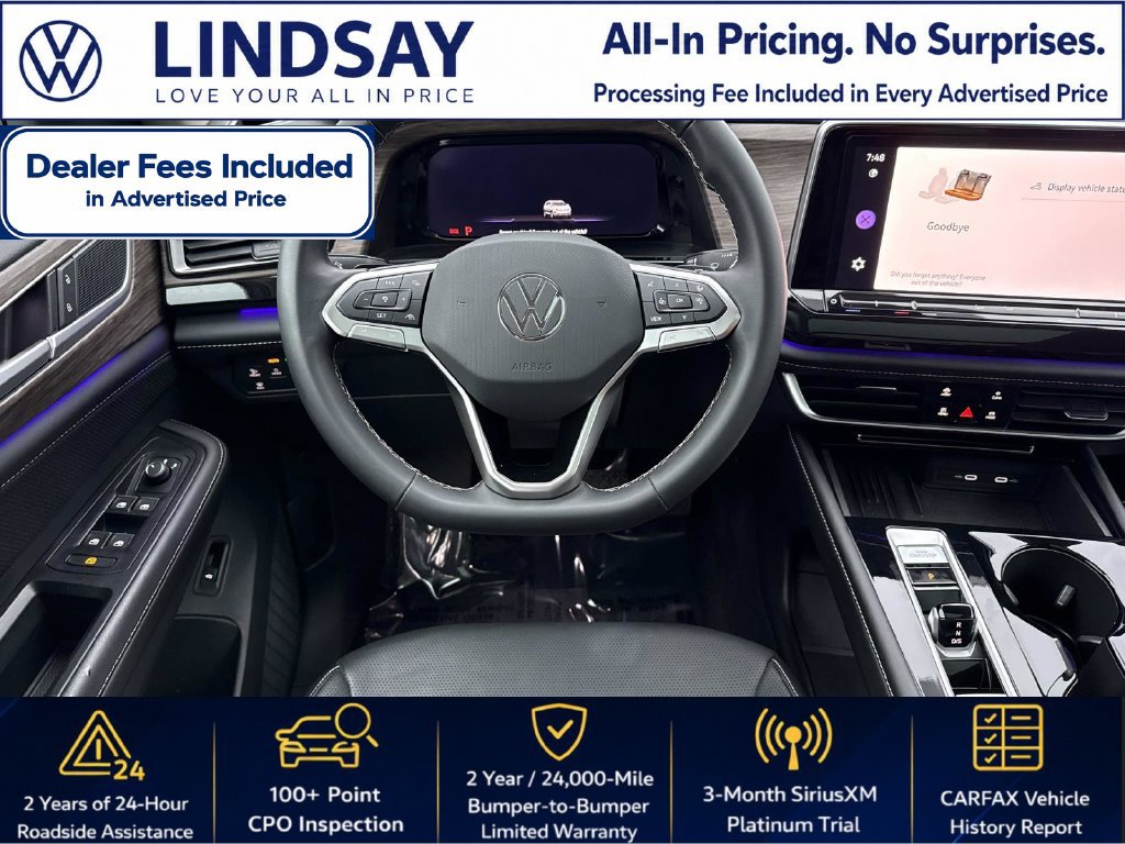 Used 2025 Volkswagen Atlas SEL AWD/4WD image 14