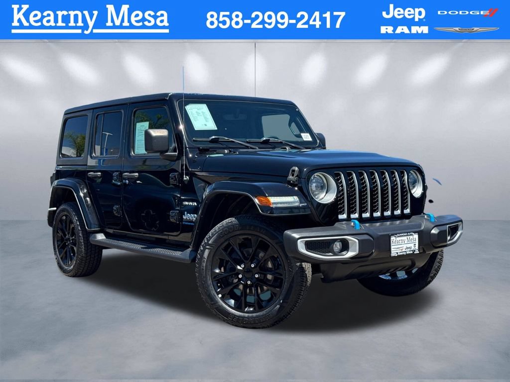 Used 2023 Jeep Wrangler Unlimited Sahara AWD/4WD image 1