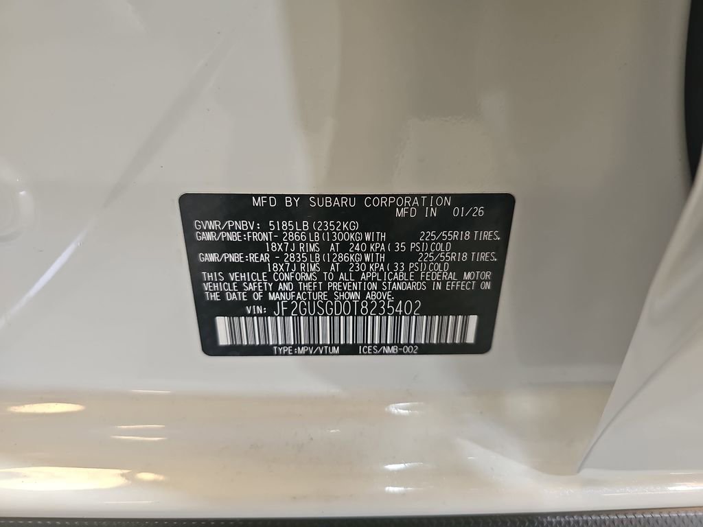 New 2026 Subaru Crosstrek 2.5i Sport image 37