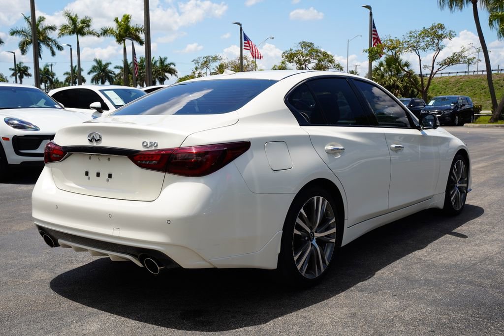 Used 2023 INFINITI Q50 Sensory RWD image 10