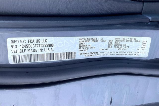New 2026 Dodge Durango GT w/ Blacktop Package AWD/4WD image 15
