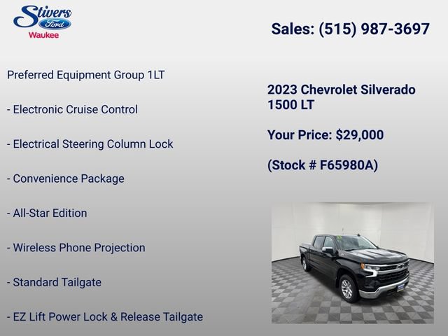 Used 2023 Chevrolet Silverado 1500 LT AWD/4WD image 22