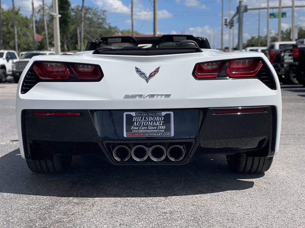 Used 2015 Chevrolet Corvette Stingray Convertible w/ 3LT Preferred Equipment Group RWD image 8