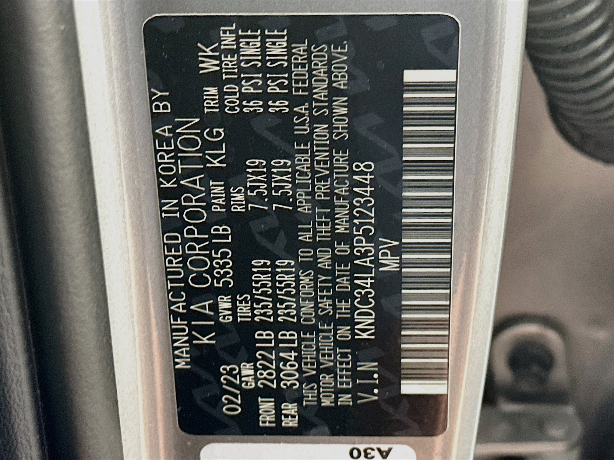 Used 2023 Kia EV6 Wind w/ Wind Technology Package RWD image 12