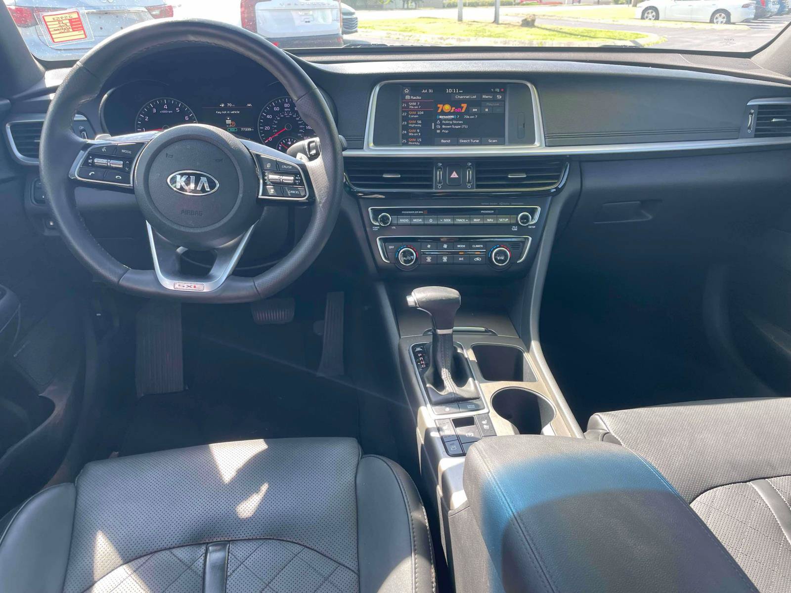 Used 2019 Kia Optima SX w/ SX Limited (Black) Package FWD image 16