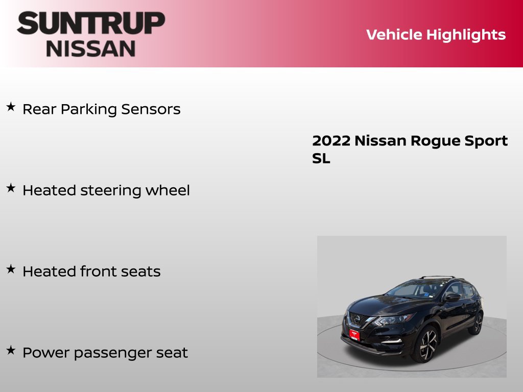 Certified 2022 Nissan Rogue Sport SL AWD/4WD image 16