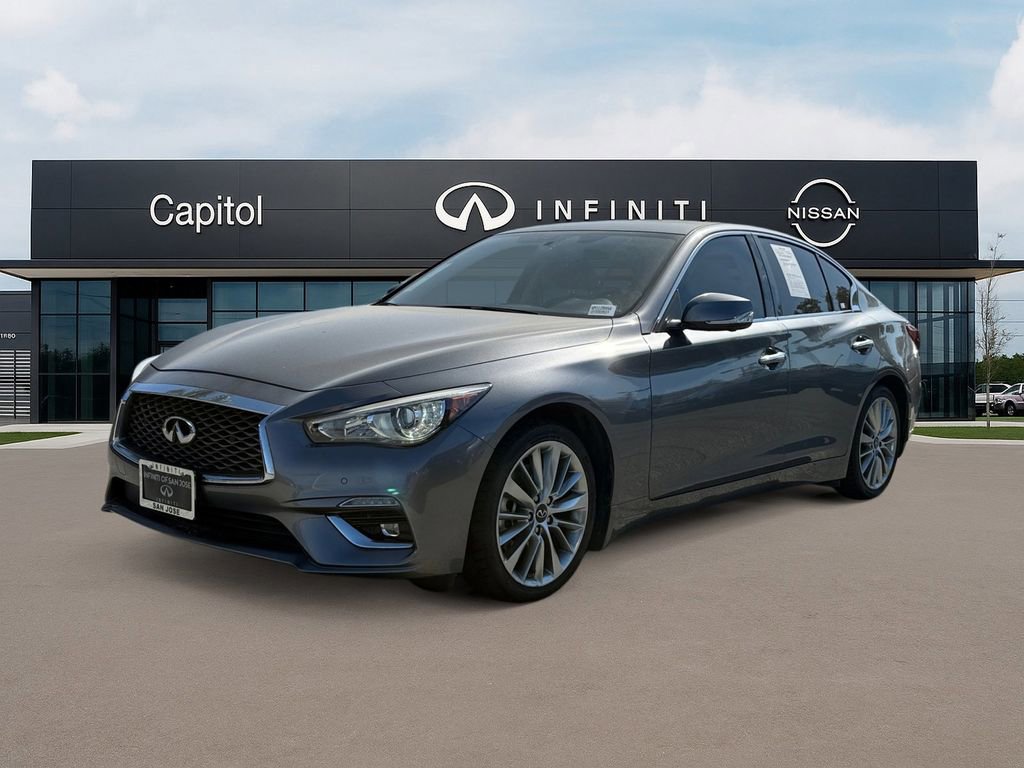 Used 2022 INFINITI Q50 Luxe w/ Cargo Package image 1