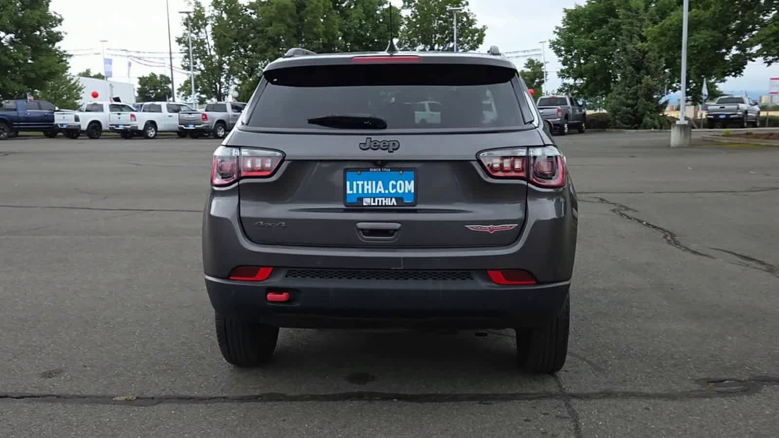 Used 2021 Jeep Compass Trailhawk AWD/4WD image 7