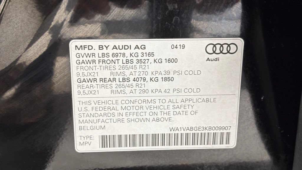 Used 2019 Audi e-tron Prestige AWD/4WD image 45