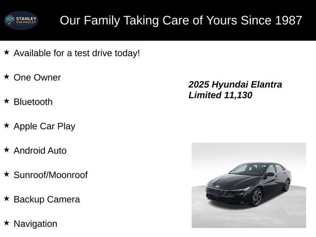 Used 2025 Hyundai Elantra Limited FWD image 9