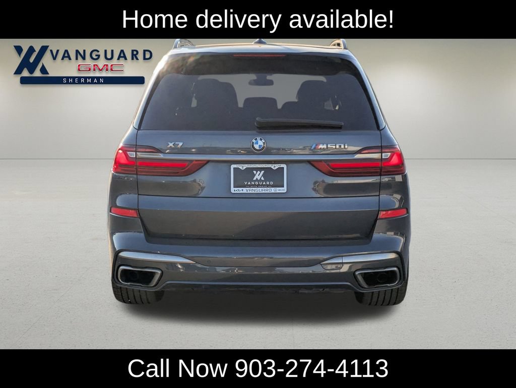 Used 2020 BMW X7 M50i w/ Executive Package AWD/4WD image 8