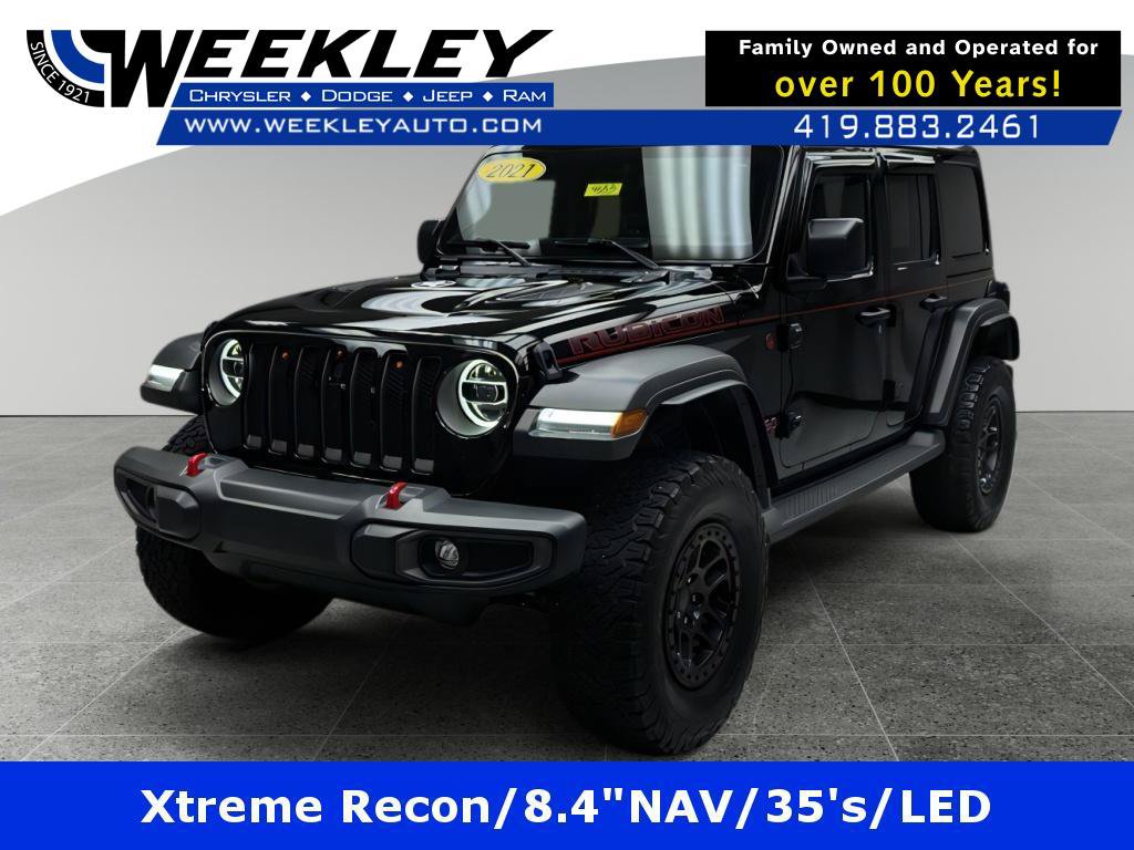 Used 2021 Jeep Wrangler Unlimited Rubicon w/ Xtreme Recon 35" Tire Package
