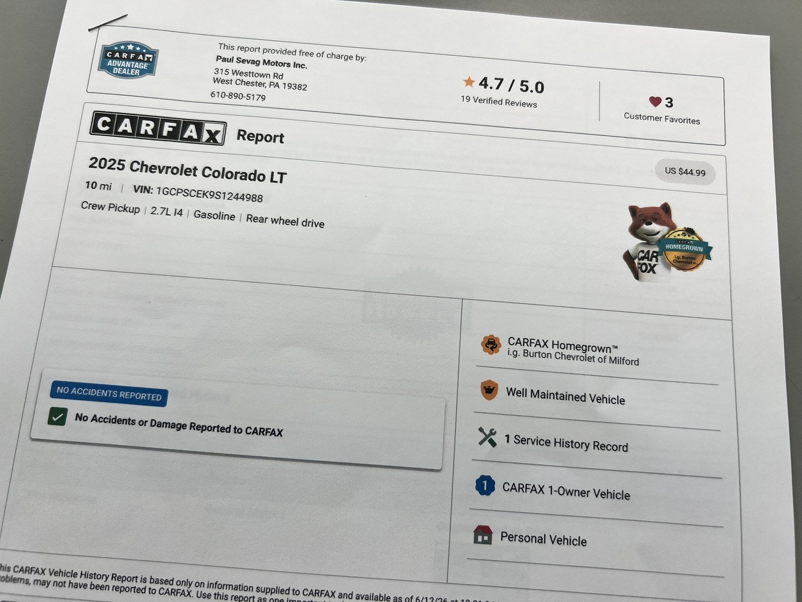 Used 2025 Chevrolet Colorado LT w/ Advanced Trailering Package RWD image 35