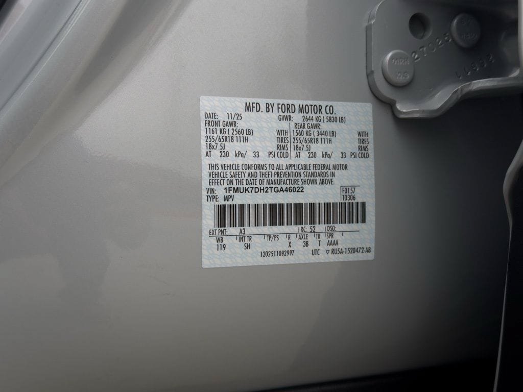 New 2026 Ford Explorer Active w/ Active Comfort Package RWD image 34